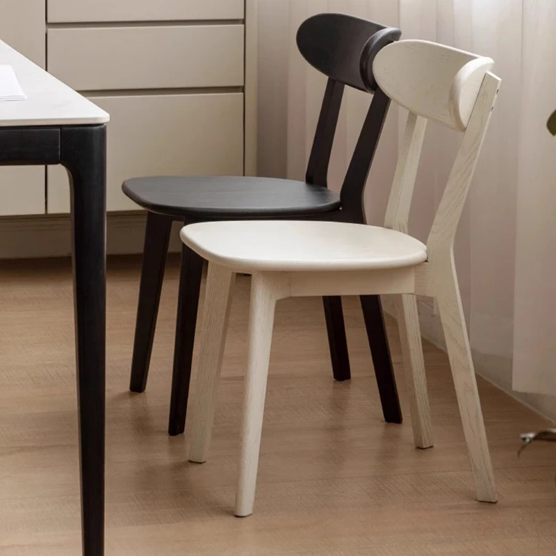 

Антиквариат с поддержкой спины, стулья для гостиной, деревянные обеденные одиночные винтажные стулья, белые минималистичные стулья для взрослых, домашняя мебель