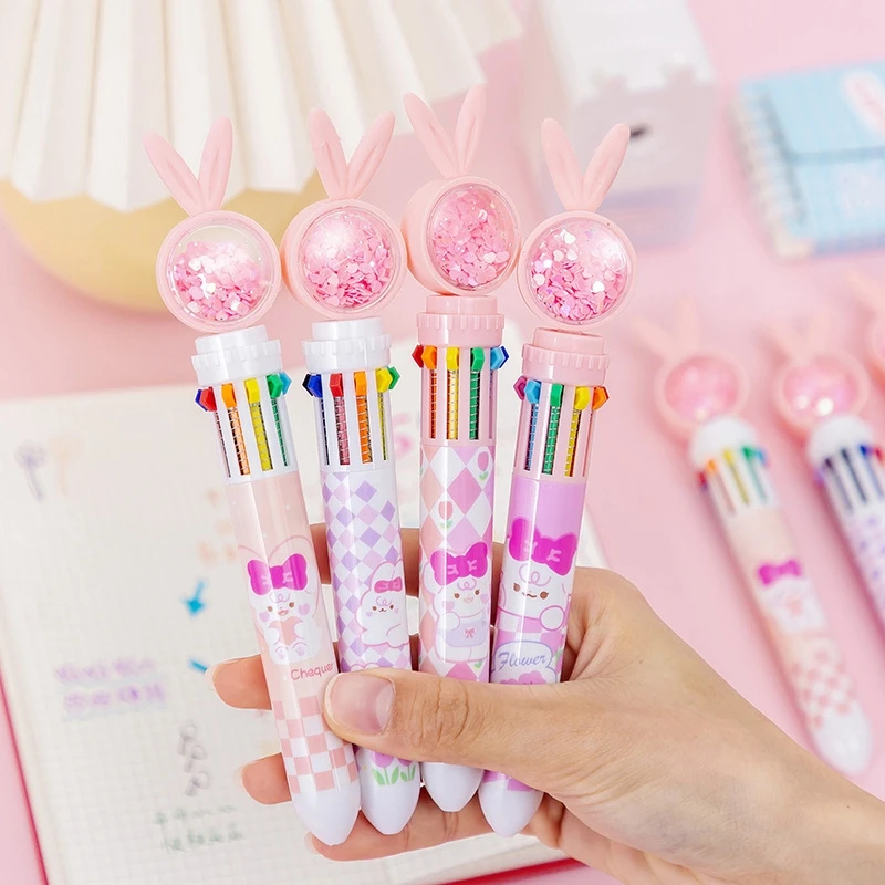 10 Colors Kawaii Cartoon Ballpoint Pen School Office Supply Stationery Papelaria Escolar Multicolored Pens Colorful Refill
10 Colors Kawaii Cartoon Ballpoint Pen School Office Supply Stationery Papelaria Escolar Multicolored Pens Colorful Refill