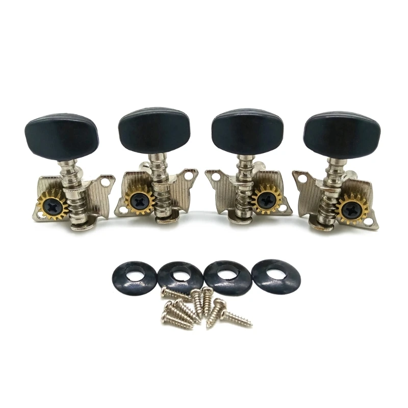 Ukulele Short Steel Peg String Winder Set 2R Tuning Pegs Machine Head Tuners for 4 String Ukulele Guitar Accessories
Ukulele Short Steel Peg String Winder Set 2R Tuning Pegs Machine Head Tuners for 4 String Ukulele Guitar Accessories