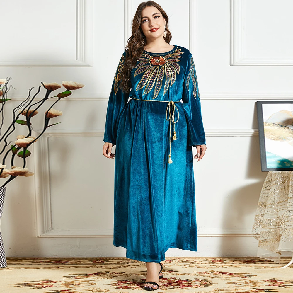 Plus Size Abaya Dubai Muslim Dress Turkey Robe Longue Femme Musulmane Islamic Clothing African Dresses For Women Caftan Marocain
Plus Size Abaya Dubai Muslim Dress Turkey Robe Longue Femme Musulmane Islamic Clothing African Dresses For Women Caftan Marocain