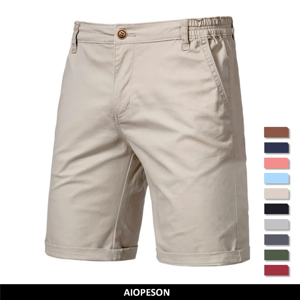 2021 New Summer 100% Cotton Solid Shorts Men High Quality Casual Business Social Elastic Waist Men Shorts 10 Colors Beach Shorts
2021 New Summer 100% Cotton Solid Shorts Men High Quality Casual Business Social Elastic Waist Men Shorts 10 Colors Beach Shorts