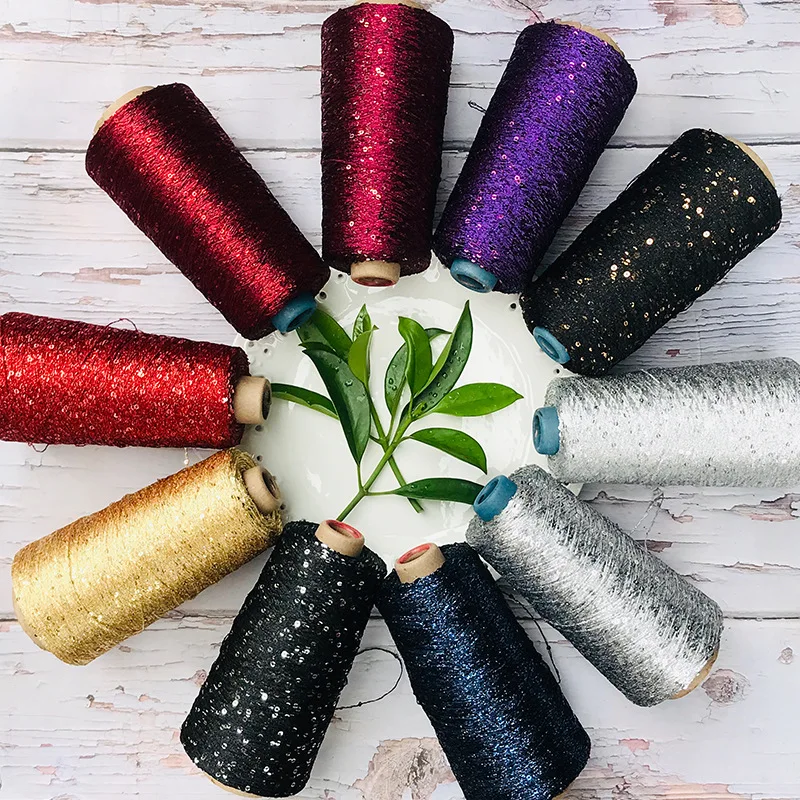 2pcs 250g/ball Sparkling Sequins 3mm Beads Yarn Hand-woven Wiring Characteristic Thread Group Knitting
2pcs 250g/ball Sparkling Sequins 3mm Beads Yarn Hand-woven Wiring Characteristic Thread Group Knitting