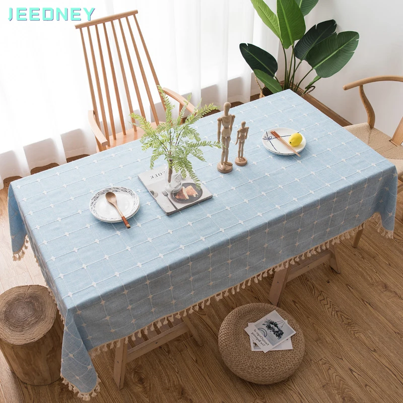 Embroid Linen Tablecloth Dining Table Cloth with Tassels Desk Cover Rectangular for Decoration Manteles De Mesa Rectangular
Embroid Linen Tablecloth Dining Table Cloth with Tassels Desk Cover Rectangular for Decoration Manteles De Mesa Rectangular