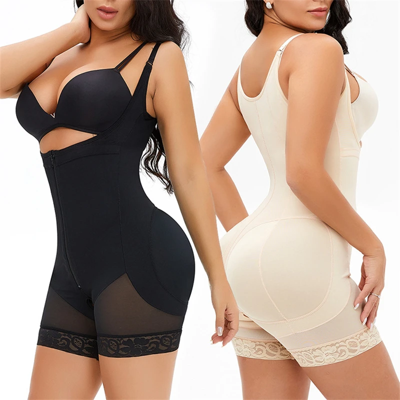 Colombianas Women Adjustable Strap Body Shaper Tummy Control Hip Enhancer Butt Lifter Shapewear Bodysuit with Zipper and Hooks
Colombianas Women Adjustable Strap Body Shaper Tummy Control Hip Enhancer Butt Lifter Shapewear Bodysuit with Zipper and Hooks