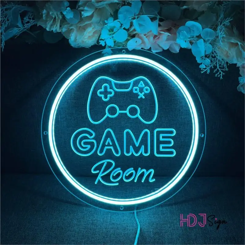 Game Room Neon Sign 3D Carving Acrylic Neon Light Custom Business Neon Signs LED Neon Light For Cafes Restaurant Shop Room Decor
Game Room Neon Sign 3D Carving Acrylic Neon Light Custom Business Neon Signs LED Neon Light For Cafes Restaurant Shop Room Decor
