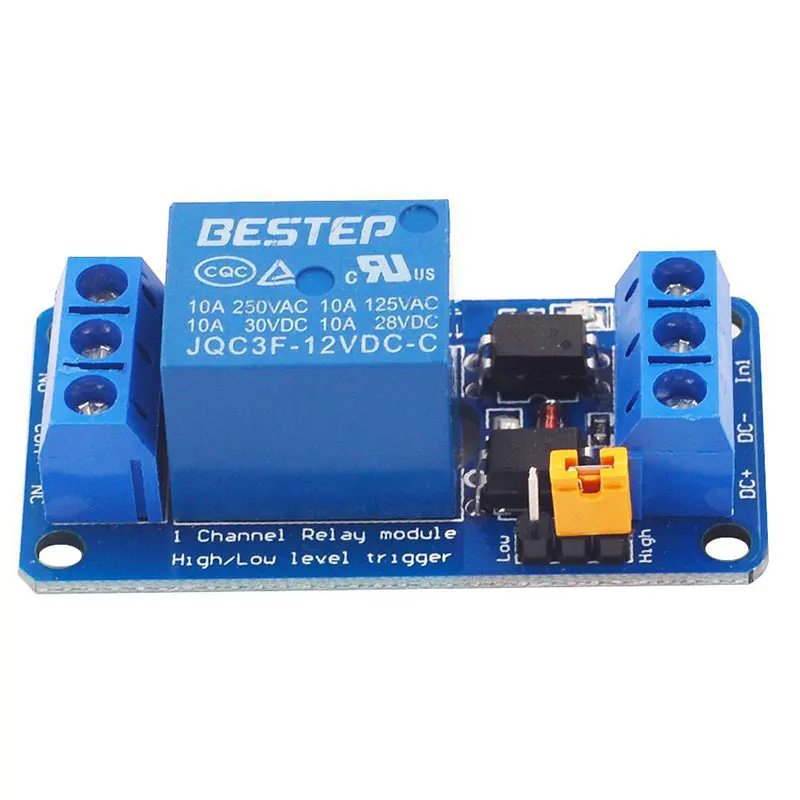 New Durable 3.3V 5V 12V 24V 1-channel Dual Optocoupler Isolated High And Low Level Trigger Relay Module Board
New Durable 3.3V 5V 12V 24V 1-channel Dual Optocoupler Isolated High And Low Level Trigger Relay Module Board