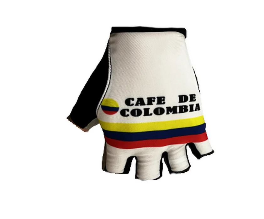Летние велосипедные перчатки HALFFINGER с пальцами для команды CAFE DE COLOMBIA
Летние велосипедные перчатки HALFFINGER с пальцами для команды CAFE DE COLOMBIA