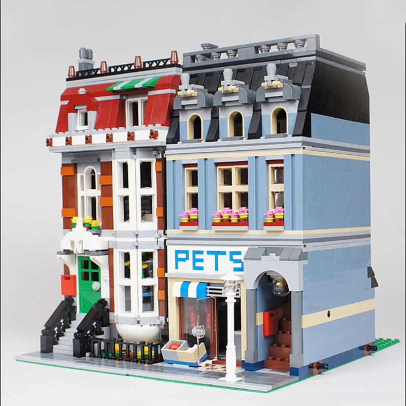 In Stock Compatible 10218 Creator City Street View Pet Shop Model Buiding Block Self-locking Bricks Toys Birthday Christmas Gift
In Stock Compatible 10218 Creator City Street View Pet Shop Model Buiding Block Self-locking Bricks Toys Birthday Christmas Gift