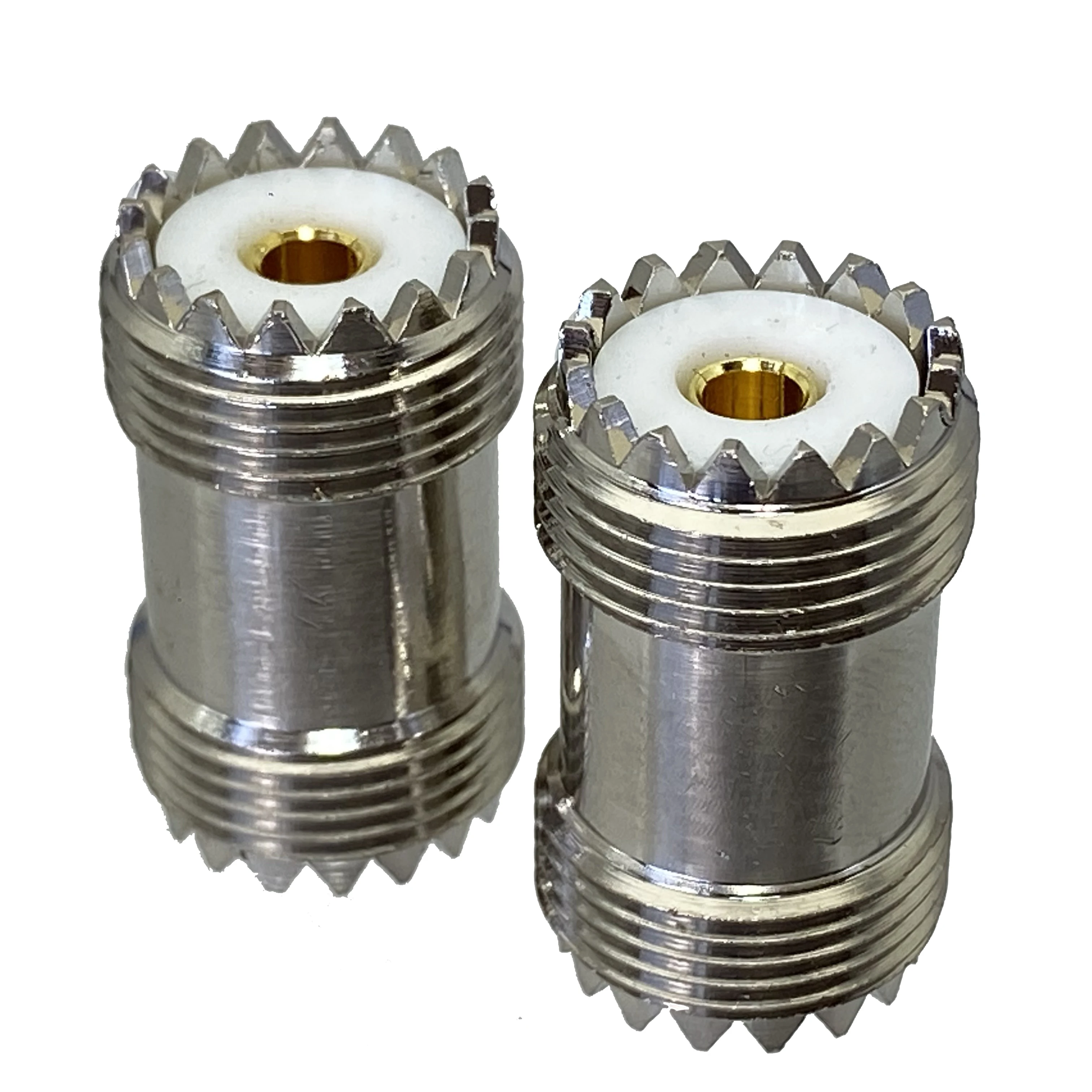 SO239 Barrel Adapter UHF Female to Female Coaxial Connector PL259 Coupler UHF Double Female Cable Connector for Radio Antenna
SO239 Barrel Adapter UHF Female to Female Coaxial Connector PL259 Coupler UHF Double Female Cable Connector for Radio Antenna