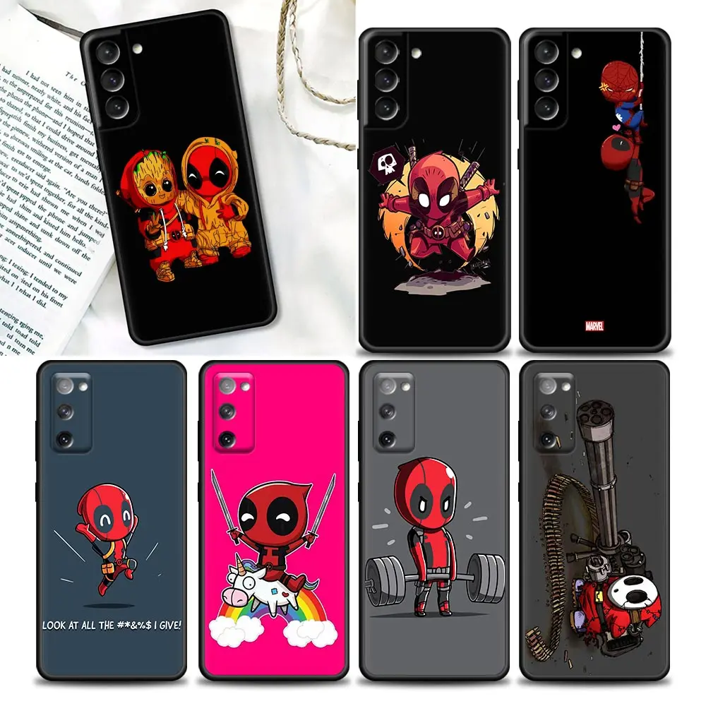 Phone Case for Samsung Galaxy S7 S8 S9 S10e S21 S20 Fe Plus Ultra 5G Case Soft Silicone Cover Marvel Deadpool and Cute Cartoon
Phone Case for Samsung Galaxy S7 S8 S9 S10e S21 S20 Fe Plus Ultra 5G Case Soft Silicone Cover Marvel Deadpool and Cute Cartoon
