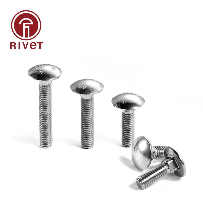 108 PCS304 Stainless Steel Cap Head Screw Bolt with Square neck Dome Head Screws Fastener for Storage Rack M4 M5 M6 M8 M10 M12
108 PCS304 Stainless Steel Cap Head Screw Bolt with Square neck Dome Head Screws Fastener for Storage Rack M4 M5 M6 M8 M10 M12