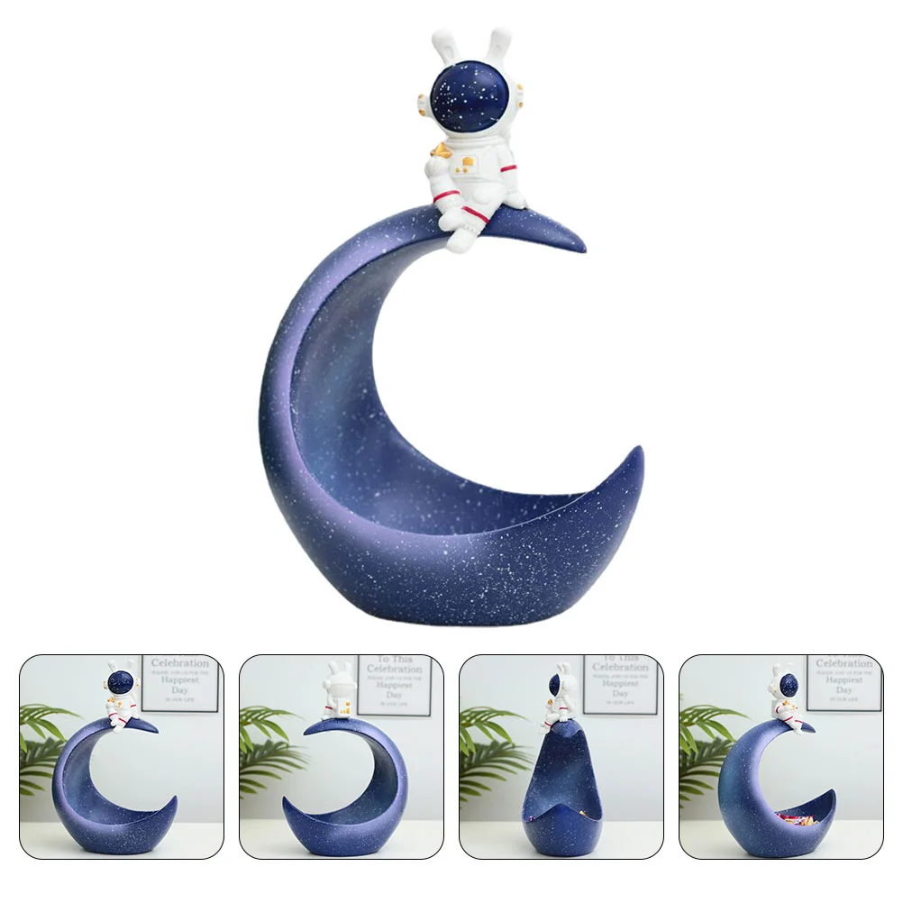 1Pc Fruit Tray Desktop Astronaut Decoration Astronaut Bowl Spacemen Statue Astronaut Desktop Ornaments
1Pc Fruit Tray Desktop Astronaut Decoration Astronaut Bowl Spacemen Statue Astronaut Desktop Ornaments