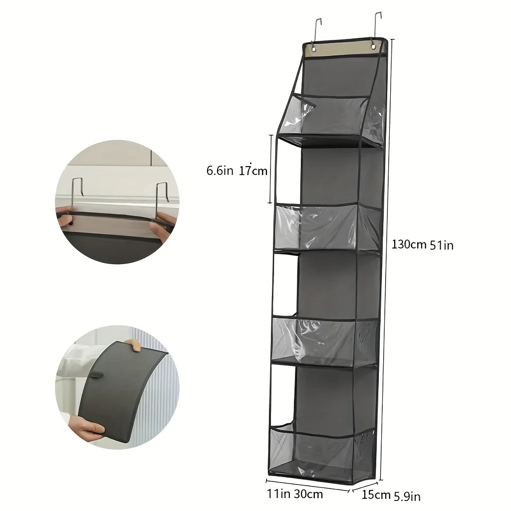 4/6-слойный подвесной органайзер для одежды из нетканого материала
4/6-слойный подвесной органайзер для одежды из нетканого материала