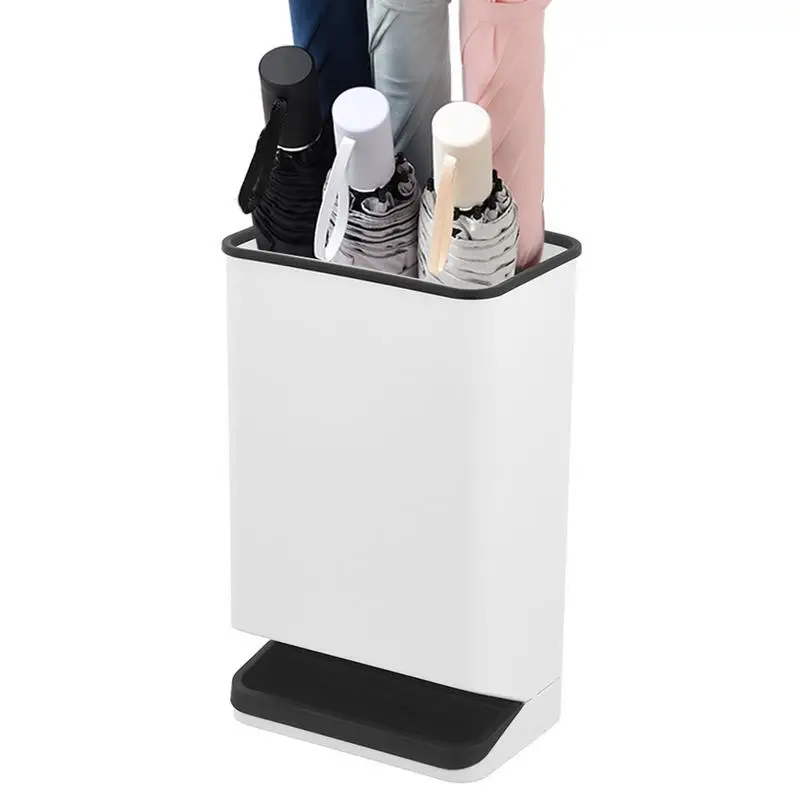 Подставка для зонта, держатель для дренажа, стеллаж для хранения пластмассовый, съемный, водонепроницаемый, с 6 отверстиями, с длинной ручкой, антидемпинговый держатель для зонта
Подставка для зонта, держатель для дренажа, стеллаж для хранения пластмассовый, съемный, водонепроницаемый, с 6 отверстиями, с длинной ручкой, антидемпинговый держатель для зонта