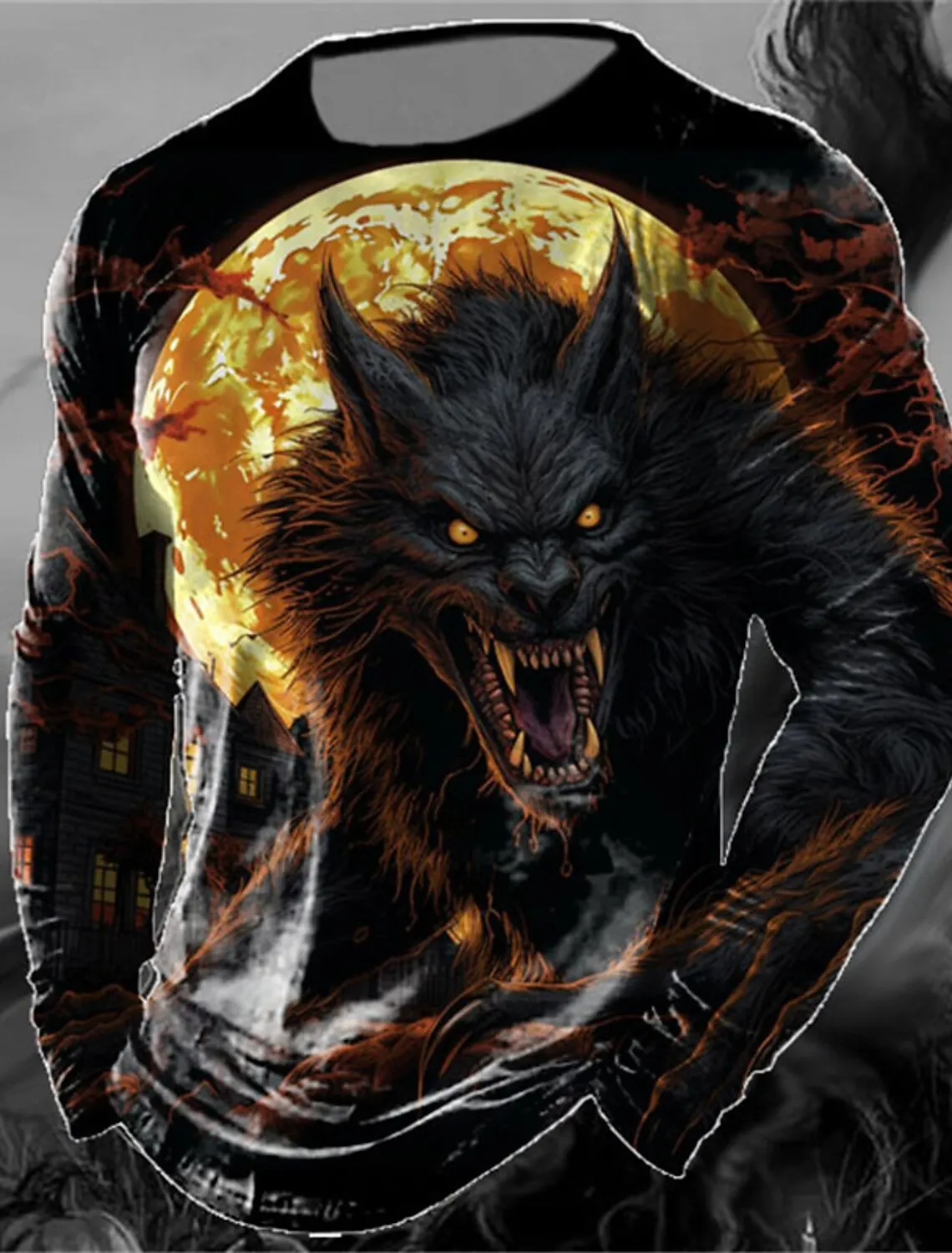 Men's T shirt Tee Animal Wolf Crew Neck Clothing Apparel 3D Print Outdoor Halloween Long Sleeve Print Vintage Fashion Designer
Men's T shirt Tee Animal Wolf Crew Neck Clothing Apparel 3D Print Outdoor Halloween Long Sleeve Print Vintage Fashion Designer