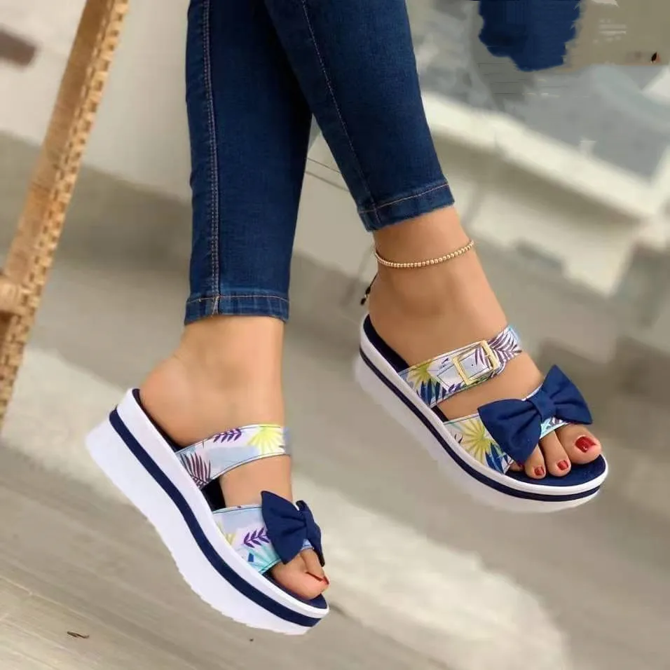 Slippers Women's Summer New 2022 Fashion Bow Flat Platform Platform Sandals Ladies Open Toe Outdoor Casual Beach Shoes Black
Slippers Women's Summer New 2022 Fashion Bow Flat Platform Platform Sandals Ladies Open Toe Outdoor Casual Beach Shoes Black