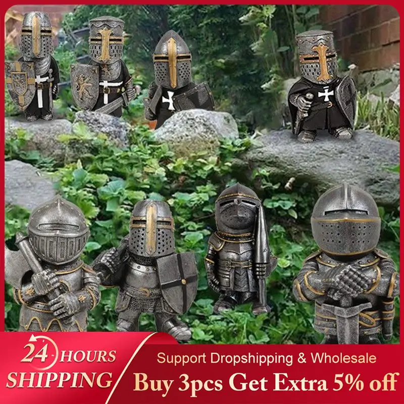 Knight Gnomes Garden Statue Ornament Outdoor Yard Decoration Garden Statue Soldier Knight Guard Statue Decoration Accessories
Knight Gnomes Garden Statue Ornament Outdoor Yard Decoration Garden Statue Soldier Knight Guard Statue Decoration Accessories