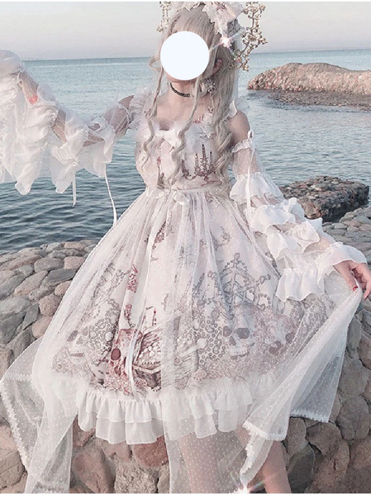 Cosplay Halloween Costume Lolita Style Dress Female Girl's Summer New Lolita Daily Light Chiffon JSK Sleeveless Dress
Cosplay Halloween Costume Lolita Style Dress Female Girl's Summer New Lolita Daily Light Chiffon JSK Sleeveless Dress