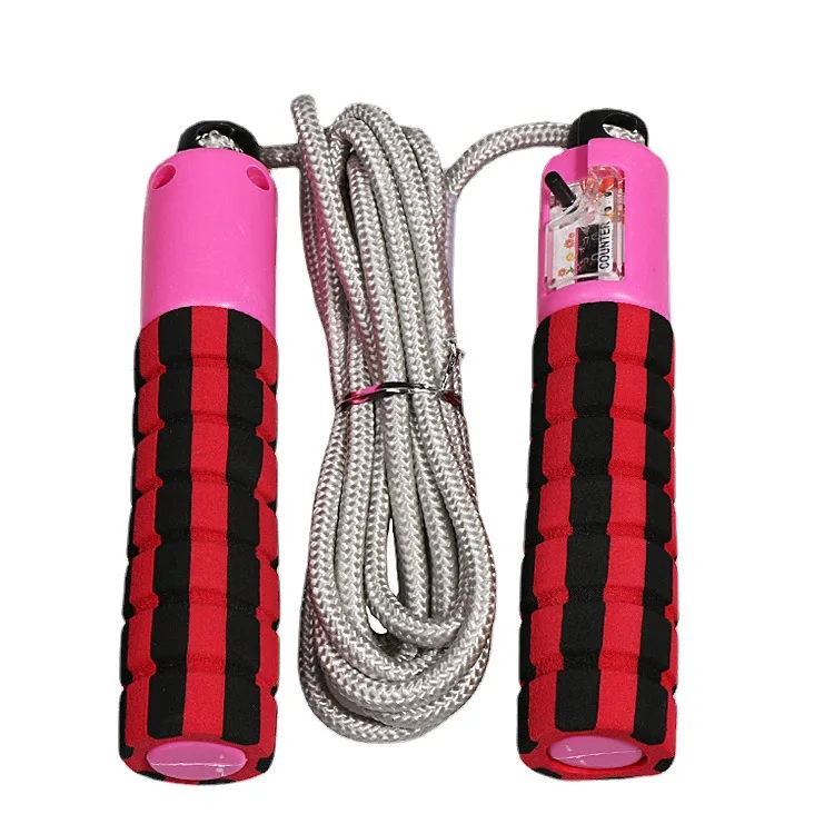 Automatic counting jump rope Cotton rubber skipping rope Game skip rope Sponge handle skipping rope Sports toy for children
Automatic counting jump rope Cotton rubber skipping rope Game skip rope Sponge handle skipping rope Sports toy for children