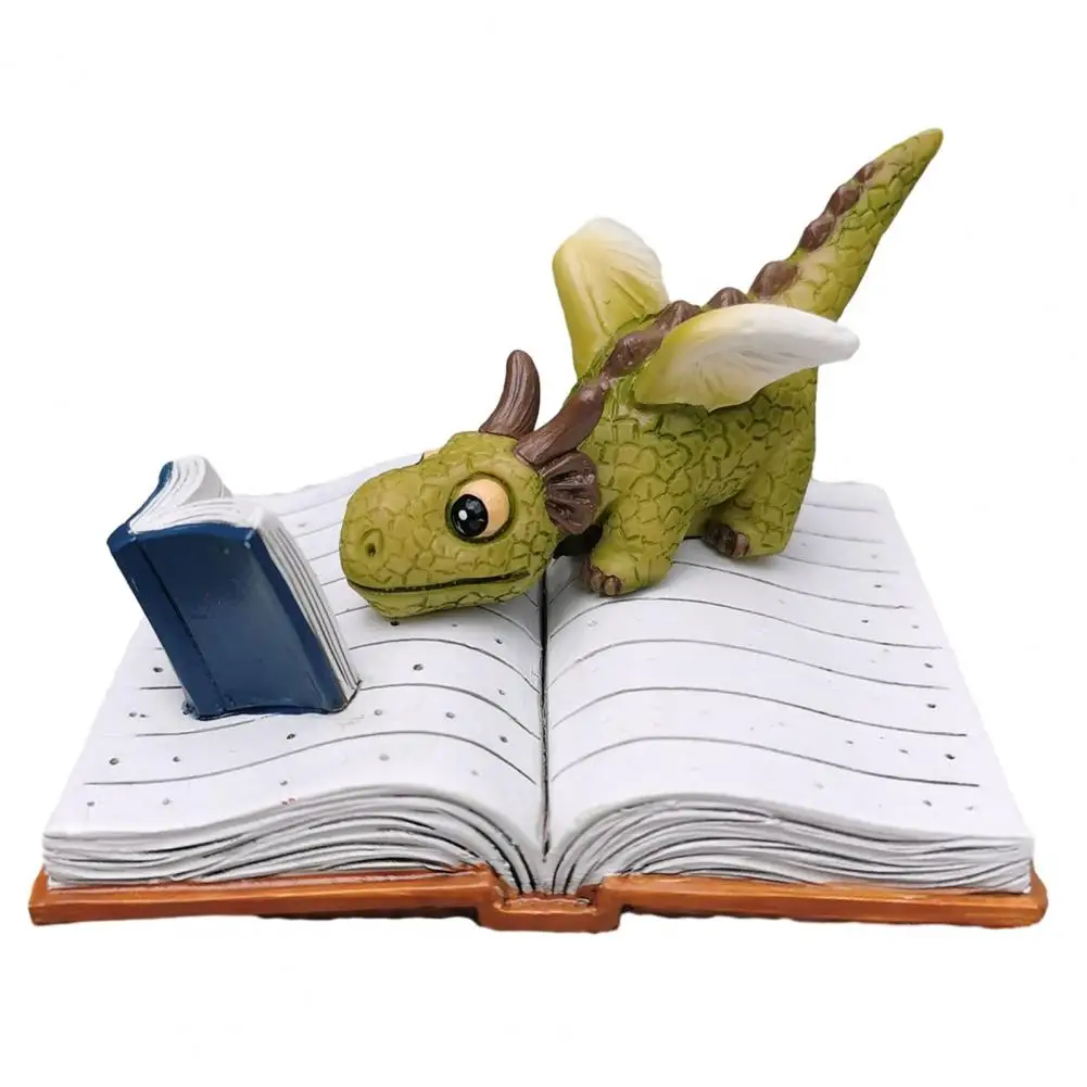 Dinosaur Ornament Funny Micro Landscape Colorfast Fantasy Figurine Dinosaur Reading Figurine Household Decor
Dinosaur Ornament Funny Micro Landscape Colorfast Fantasy Figurine Dinosaur Reading Figurine Household Decor
