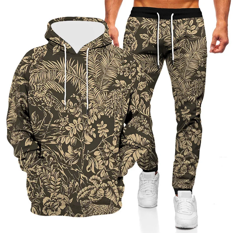 3D Printed Men's Sweatshirt Hoodies Set Men's Tracksuit Pullover Jacket Pants Long Sleeve Sportswear Autumn Clothing Male Suit
3D Printed Men's Sweatshirt Hoodies Set Men's Tracksuit Pullover Jacket Pants Long Sleeve Sportswear Autumn Clothing Male Suit