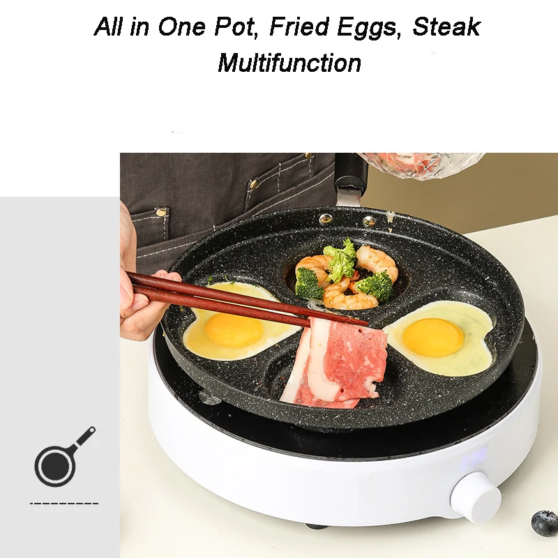 Multifunction Egg Pancake Steak Pan Thickened Omelet Pan Non-stick Egg Pancake Steak Pan Cooking Egg Ham Pans Cookware
Multifunction Egg Pancake Steak Pan Thickened Omelet Pan Non-stick Egg Pancake Steak Pan Cooking Egg Ham Pans Cookware