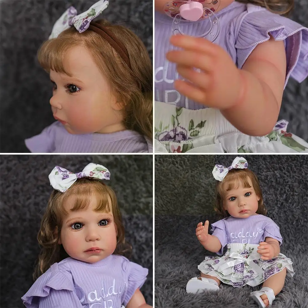 55cm Hand-painted Full Body Silicone Rebirth Visible Newbirth Children's Gift Skin Realistic C7u5
55cm Hand-painted Full Body Silicone Rebirth Visible Newbirth Children's Gift Skin Realistic C7u5