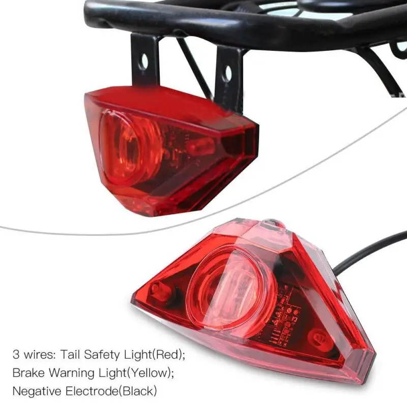 Accessories Durable Useful LED Light Safety Cycling Lamp Night Parts Rear Riding Spare Tail Warning Brake Ebike
Accessories Durable Useful LED Light Safety Cycling Lamp Night Parts Rear Riding Spare Tail Warning Brake Ebike
