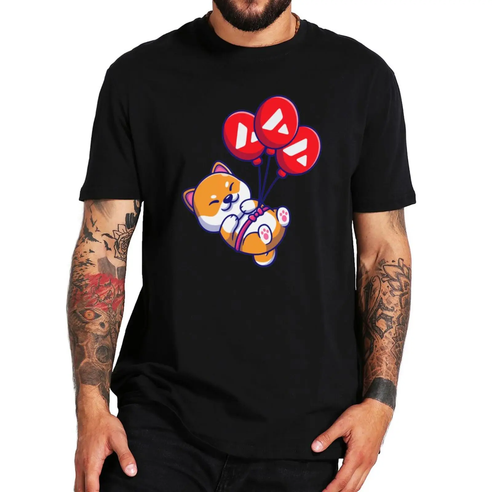 Shibavax T Shirt Funny Shiba Inu X Avalanche New Meme Coin Lovers T-shirts Casual Summer Cotton Men Clothing EU Size
Shibavax T Shirt Funny Shiba Inu X Avalanche New Meme Coin Lovers T-shirts Casual Summer Cotton Men Clothing EU Size