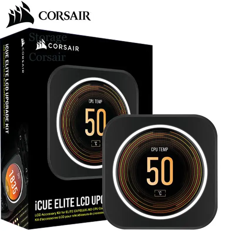 Кулер для процессора CORSAIR iCUE ELITE, комплект для обновления ЖК-дисплея, черный
Кулер для процессора CORSAIR iCUE ELITE, комплект для обновления ЖК-дисплея, черный