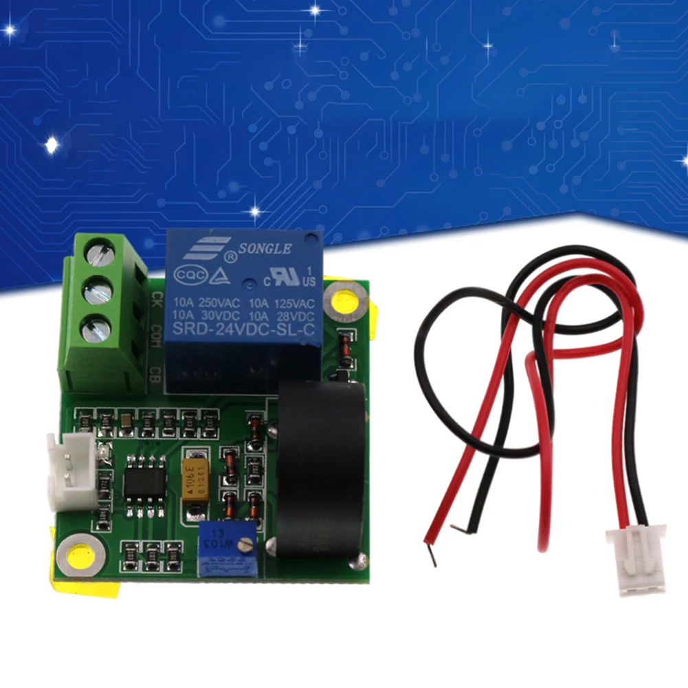 AC Current Detection Sensor Module 5V 12V 24V Relay Protection Module 5A Over-Current Overcurrent Protection Switch Output
AC Current Detection Sensor Module 5V 12V 24V Relay Protection Module 5A Over-Current Overcurrent Protection Switch Output
