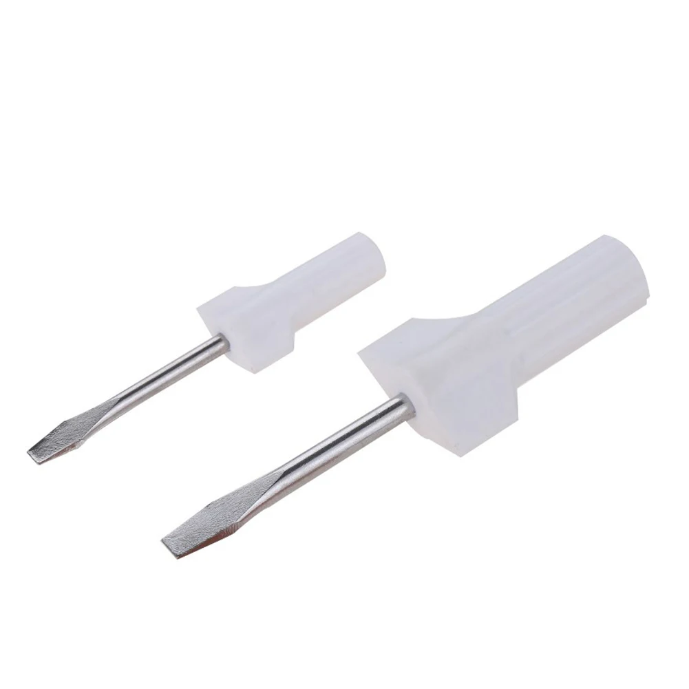 2 Pcs Screwdriver Flat Head 15/25mm Plastic Handle For Domestic Sewing Machine Repairing Household Manual Tools Gadgets
2 Pcs Screwdriver Flat Head 15/25mm Plastic Handle For Domestic Sewing Machine Repairing Household Manual Tools Gadgets