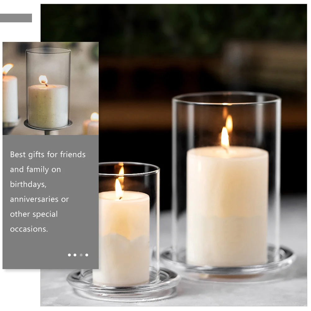 Shade Wedding Decorations Glass Holder Pillar Candles Bottomless Supplies High Borosilicate Cover
Shade Wedding Decorations Glass Holder Pillar Candles Bottomless Supplies High Borosilicate Cover