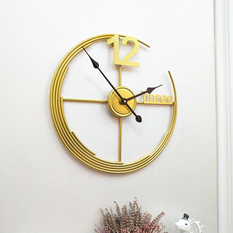 

Роскошные модные настенные часы в скандинавском стиле, минималистичные украшения для комнаты, аксессуары для домашнего декора, подарок