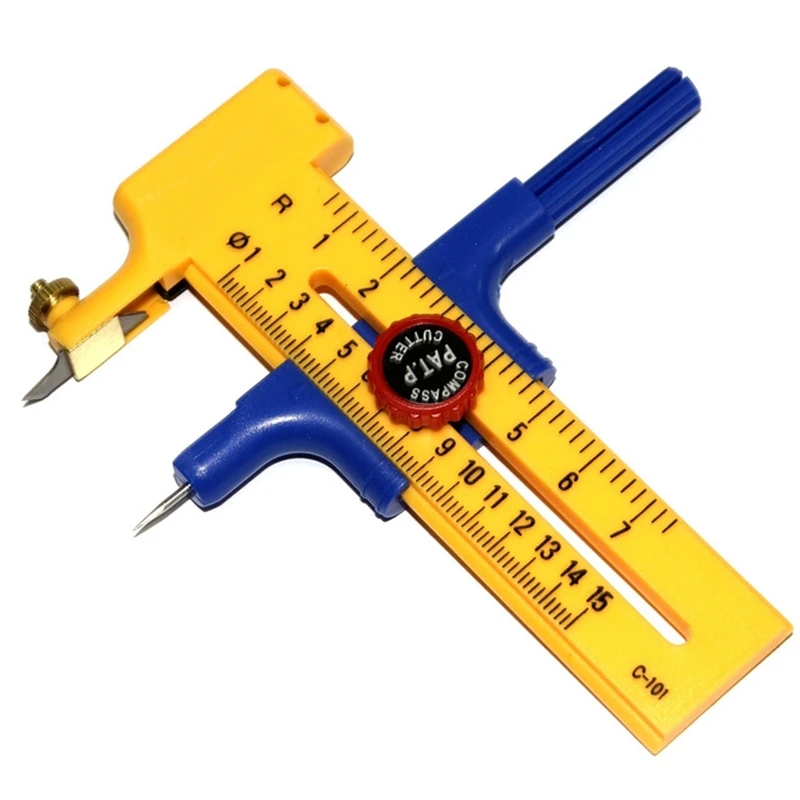 Compass Circle Cutter Circular Cutting Tool Adjustable Compass Circle Cutter Cortador Circular Circle Cutter
Compass Circle Cutter Circular Cutting Tool Adjustable Compass Circle Cutter Cortador Circular Circle Cutter