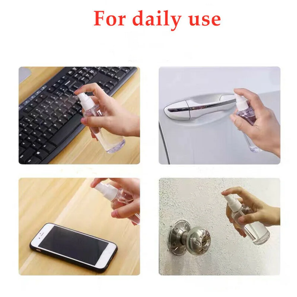 Bottle Plastic Storage Container Refillable Mist Perfume Spray Bottle Clear Empty Sprayer Cosmetic Plastic Bottle Rangement
Bottle Plastic Storage Container Refillable Mist Perfume Spray Bottle Clear Empty Sprayer Cosmetic Plastic Bottle Rangement