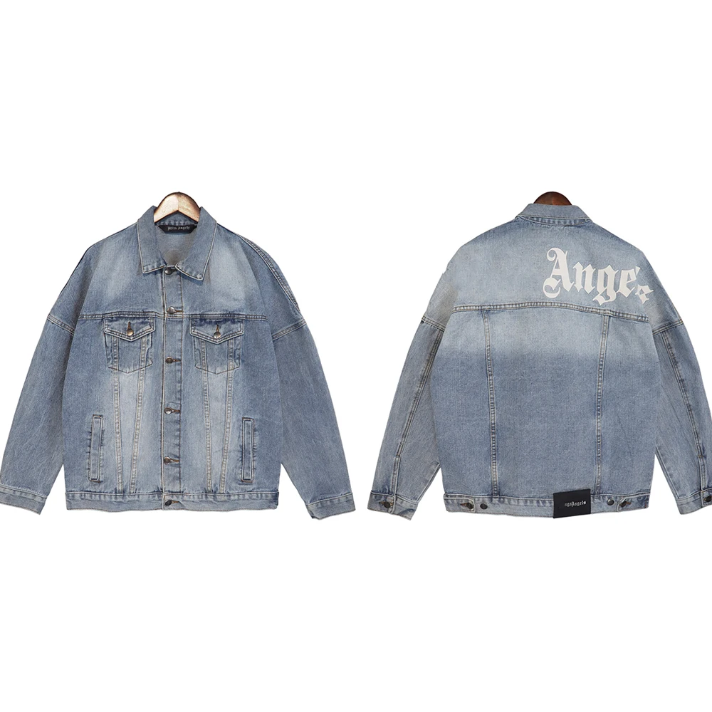 New PALM X ANGELS Spring Jean Jacket Women Boyfriend Denim Coat Streetwear Harajuku Vintage Autumn Basic Oterwear
New PALM X ANGELS Spring Jean Jacket Women Boyfriend Denim Coat Streetwear Harajuku Vintage Autumn Basic Oterwear