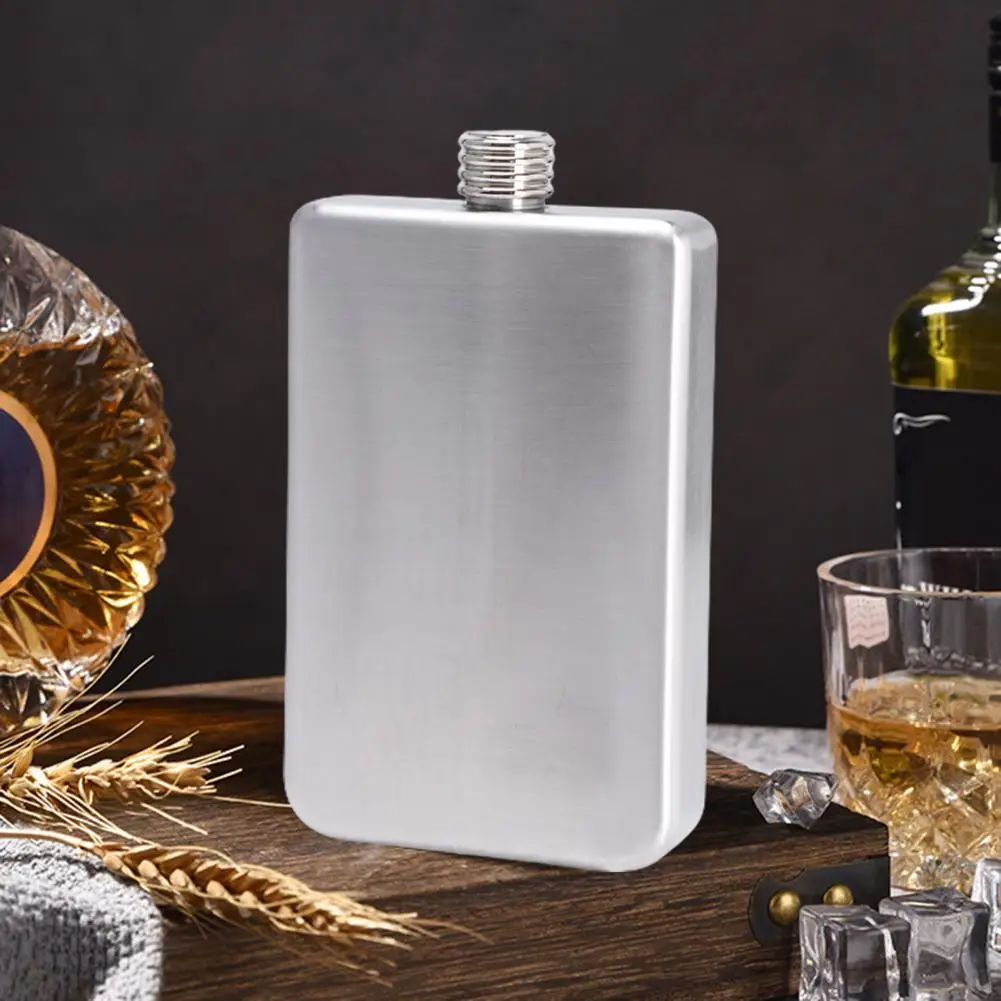 9Oz Hip Flask 304 Stainless Steel Food Grade Leak-proof Portable Thickened Heavy Duty Outdoor Camping Liquor Flagon
9Oz Hip Flask 304 Stainless Steel Food Grade Leak-proof Portable Thickened Heavy Duty Outdoor Camping Liquor Flagon