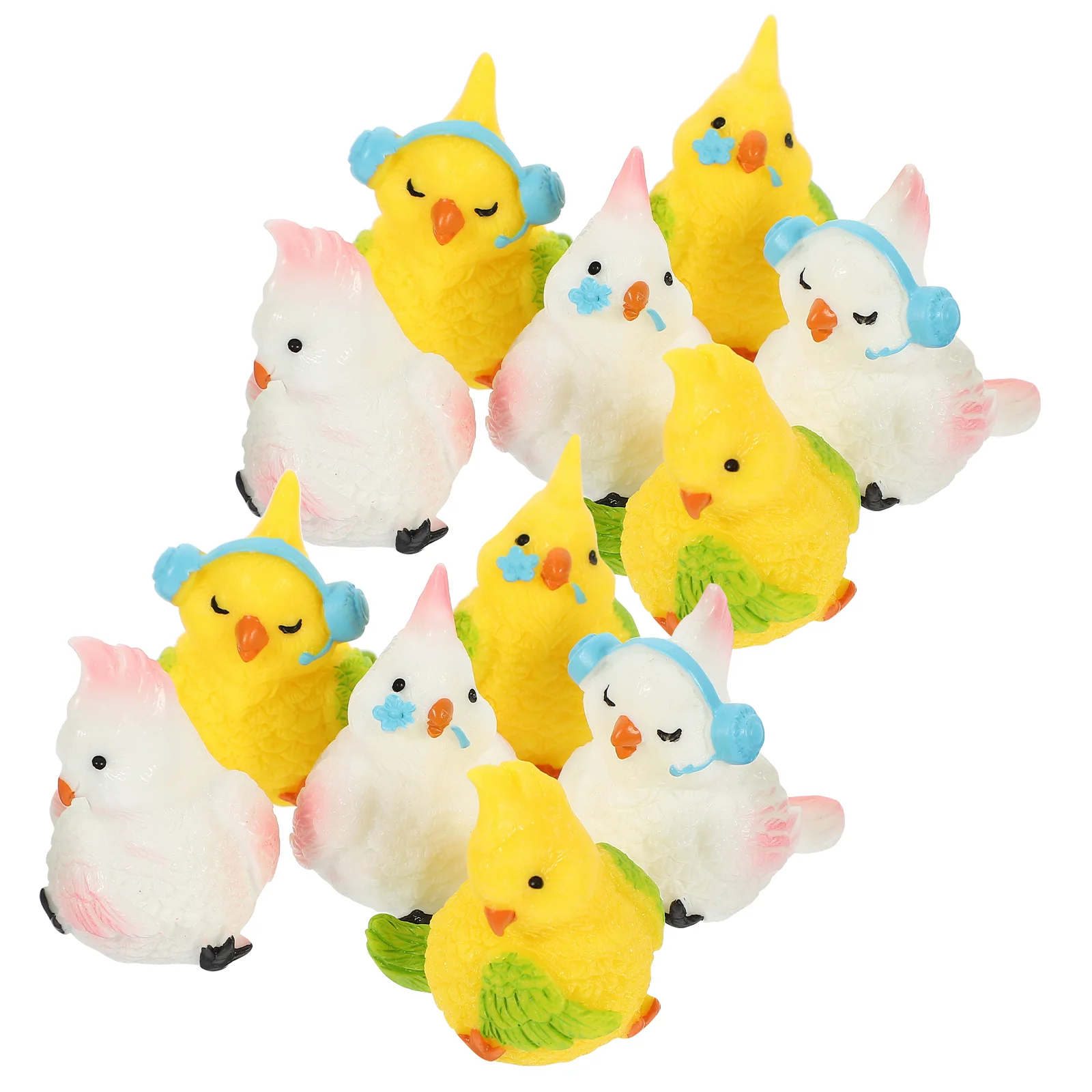 12 Pcs Mini Resin Bird Decor Accessories Figurine Prop Miniature Statue Decoration
12 Pcs Mini Resin Bird Decor Accessories Figurine Prop Miniature Statue Decoration