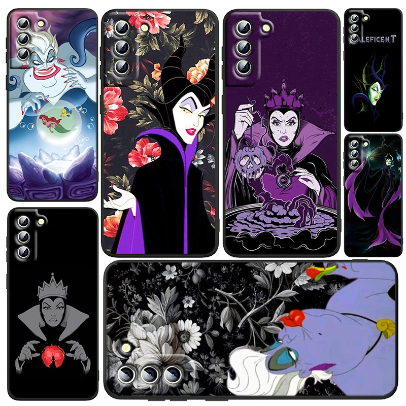 Queen Maleficent Ursula Phone Case For Samsung Galaxy S23 S22 S21 S20 FE Ultra Pro Lite S10 S10E S9 Plus 5G Black Funda
Queen Maleficent Ursula Phone Case For Samsung Galaxy S23 S22 S21 S20 FE Ultra Pro Lite S10 S10E S9 Plus 5G Black Funda