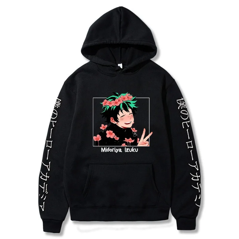 Hot Japanese Anime My Hero Academia Midoriya Izuku Printed Hoodies Long Sleeve Harajuku Sweatshirt For Women/men Pullover
Hot Japanese Anime My Hero Academia Midoriya Izuku Printed Hoodies Long Sleeve Harajuku Sweatshirt For Women/men Pullover