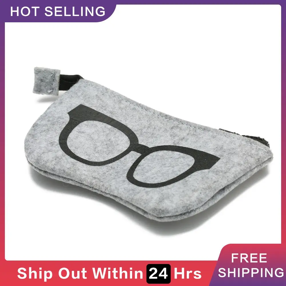 Sunglass Pen Zipper Portable Storage Bag Cosmetic Bag Convenient Best-selling Eyeglasses Cases Portable Wool Wool Felt Unisex
Sunglass Pen Zipper Portable Storage Bag Cosmetic Bag Convenient Best-selling Eyeglasses Cases Portable Wool Wool Felt Unisex