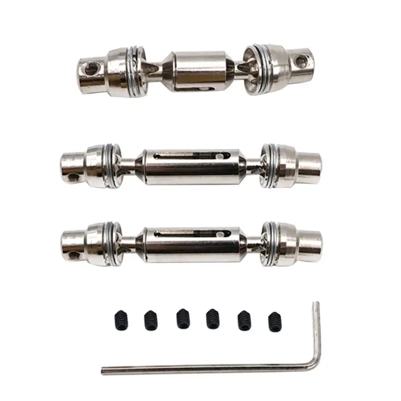 D7YD Metal Transmission Drive Shaft 6x6 for WPL B14 B24 B16 B36 Q60 RC Car Spare Parts
D7YD Metal Transmission Drive Shaft 6x6 for WPL B14 B24 B16 B36 Q60 RC Car Spare Parts