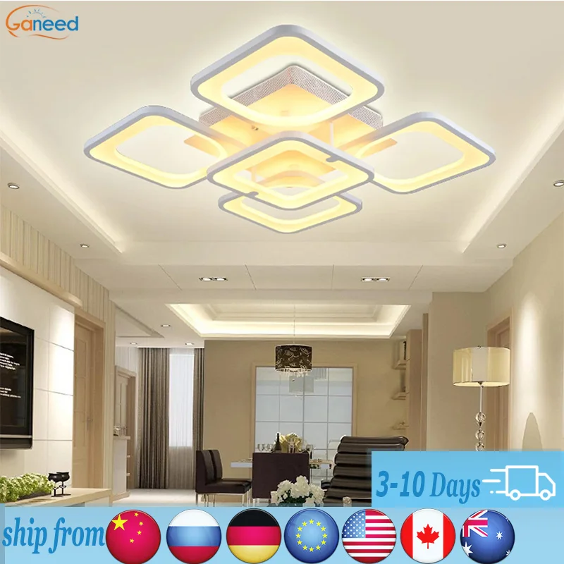 Ganeed Remote Control Modern LED Ceiling Chandelier Light Lamp Flush Mount White Dimmable Fashion Living Dining Bedroom Home
Ganeed Remote Control Modern LED Ceiling Chandelier Light Lamp Flush Mount White Dimmable Fashion Living Dining Bedroom Home