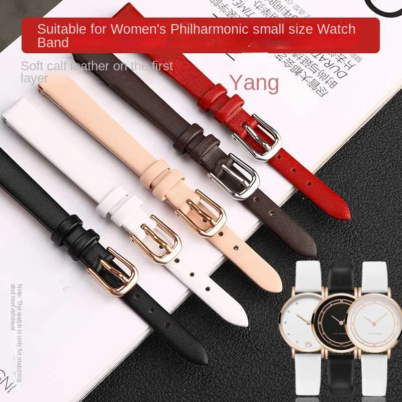 Small Size Watchbands Genuine Leather Watch Band 10mm 12mm 14mm 16mm Watch Accessories Women white, pink, and black Belt band
Small Size Watchbands Genuine Leather Watch Band 10mm 12mm 14mm 16mm Watch Accessories Women white, pink, and black Belt band