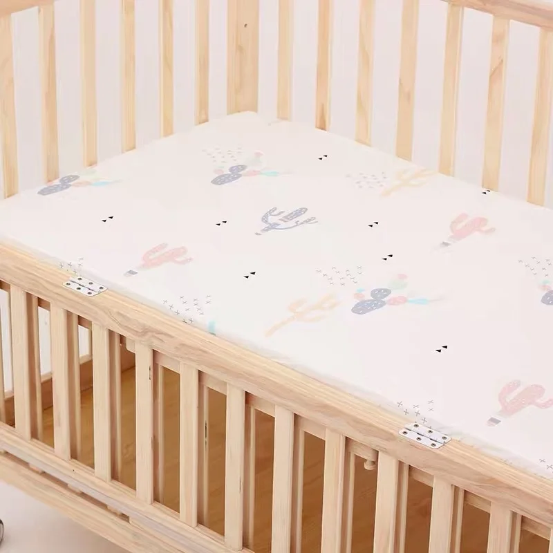 130x70cm Baby Bed Fitted Sheet Newborns Cotton Soft Crib Mattress Cover Protector For Children Toddler Bedding 
130x70cm Baby Bed Fitted Sheet Newborns Cotton Soft Crib Mattress Cover Protector For Children Toddler Bedding