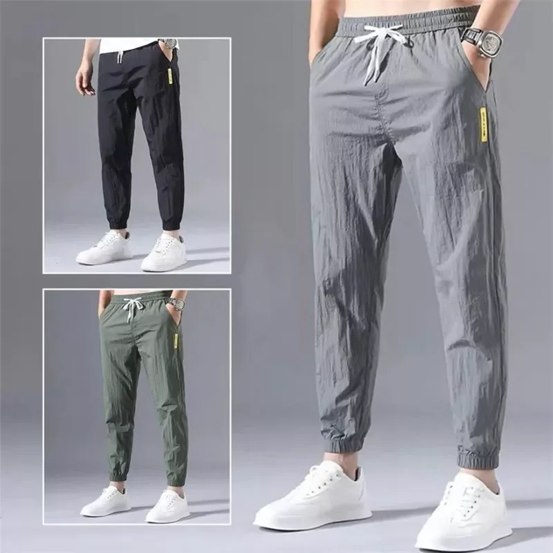 Casual Men Pants Summer New Style Fashion Outdoor Lightweight Loose Cool Jogging Sport Pants Pantalons Pour Hommes
Casual Men Pants Summer New Style Fashion Outdoor Lightweight Loose Cool Jogging Sport Pants Pantalons Pour Hommes