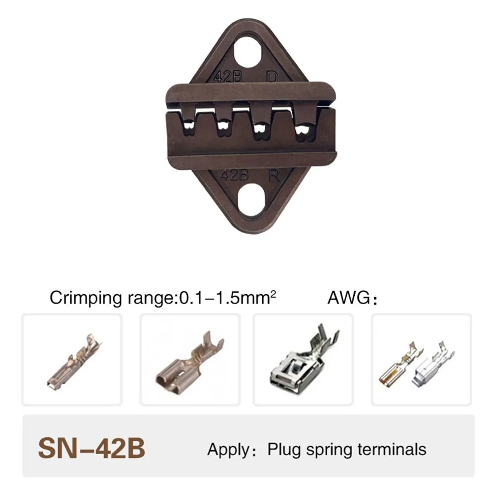 Обжимные челюсти для плоскогубцев SN-48B/28B/42B 4 мм
Обжимные челюсти для плоскогубцев SN-48B/28B/42B 4 мм