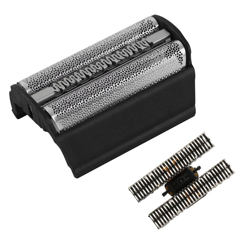 2 шт., сменный фольгированный экран 31B + лезвие для Braun 3 Series 310 5000/6000 5724 5735 5736 5738 5739 5770 5771 5773 380 5520
2 шт., сменный фольгированный экран 31B + лезвие для Braun 3 Series 310 5000/6000 5724 5735 5736 5738 5739 5770 5771 5773 380 5520