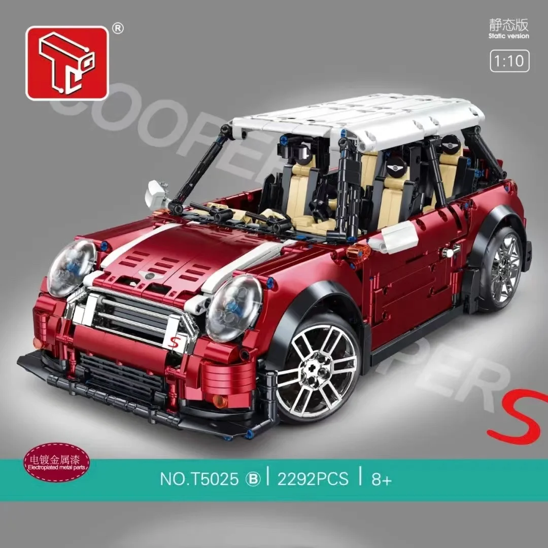 MINI Cooper Classic Red CAR Model Building Blocks Bricks Remotor Control Automobile Vehicle Christmas Toys Gift Compatible 10242
MINI Cooper Classic Red CAR Model Building Blocks Bricks Remotor Control Automobile Vehicle Christmas Toys Gift Compatible 10242